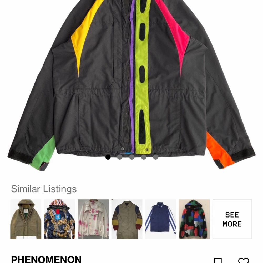 Men's Multicolor Windbreaker Jacket